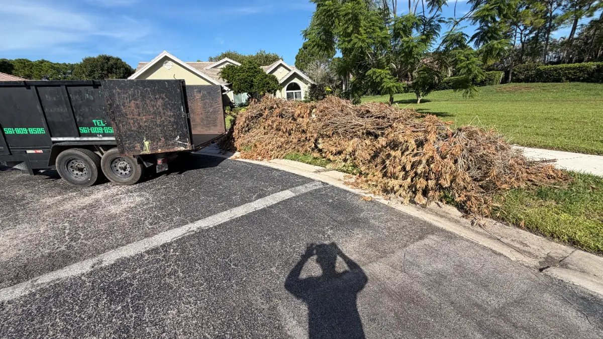 Debris Haul Away project in Port St. Lucie